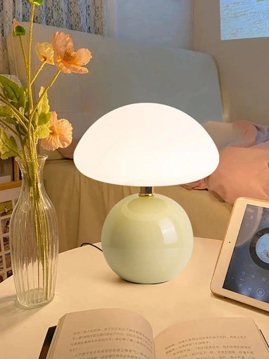 Light Up Your Space: USB Socket Decorative Table Lamp - LAVIVA