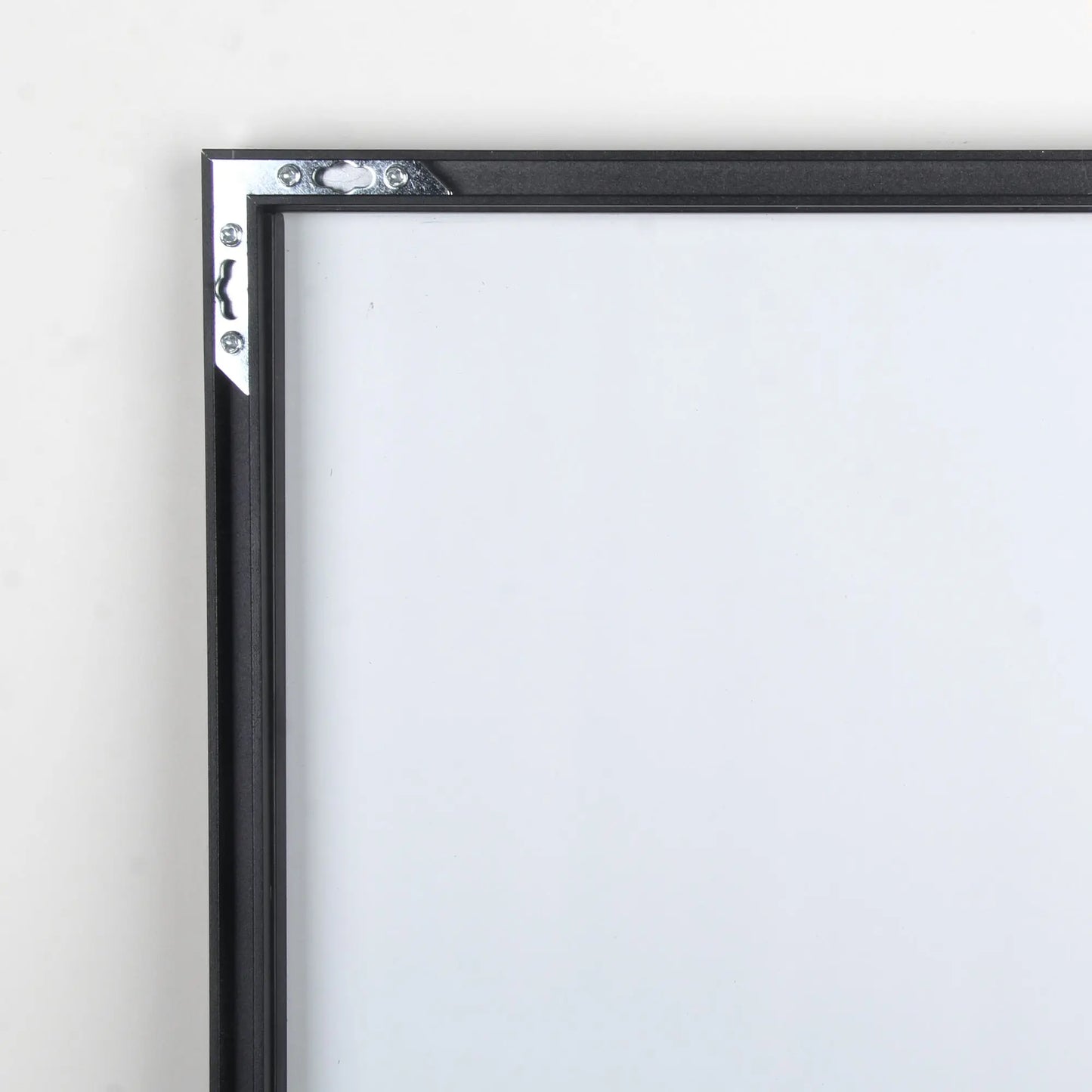 65" x 24" Wall Mounting Full Body Mirror, Full Length Mirror with Stand, Alloy Frame Full-Length Mirror for Living Room, Bedroom, Black qbmgp8-fy