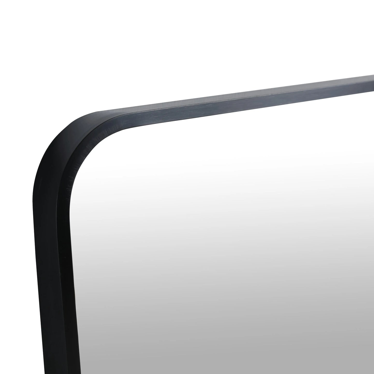 24 x 32 Inch Bathroom Mirror Black Aluminum Frame qbmgp8-fy
