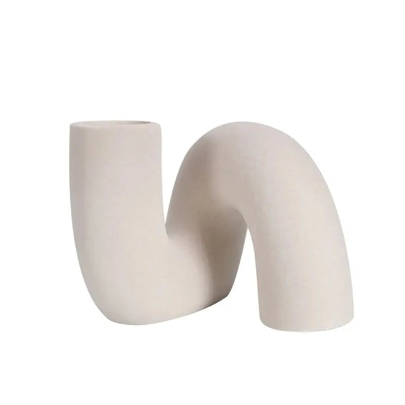 Ceramic Vase Dry Flower Living Room Decoration Art Arrangement Ornaments Home Accessories LAVIVA