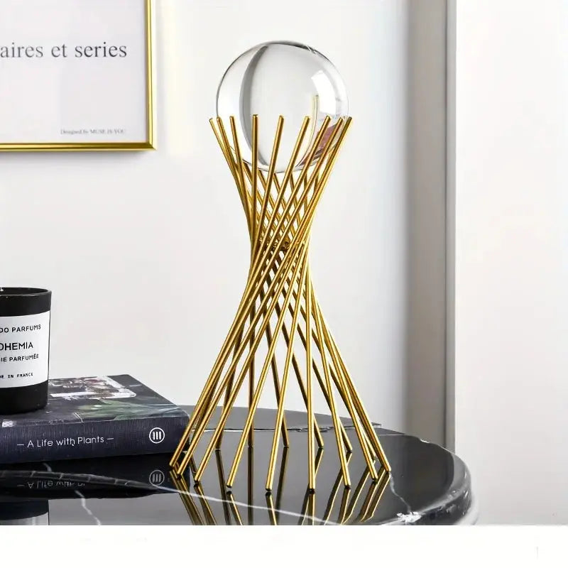 Nordic minimalist Metal Craft abstract art living room office desktop Creative home decoration LAVIVA