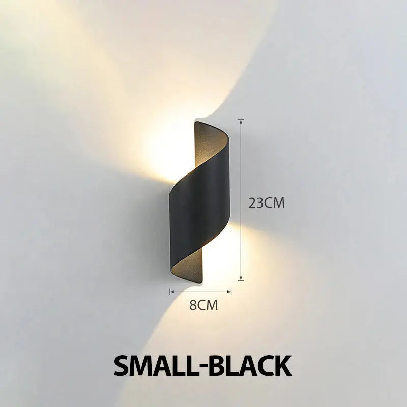 Spiral Design LED Wall Lamp 10W Indoor Wall Lights Waterproof Outdoor Modern Nordic Sconce Lamp Interior Wall Light Home Decor LAVIVA