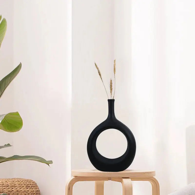 Ceramic Hollow Vase Nordic Flower Office Desktop Decor finds LAVIVA