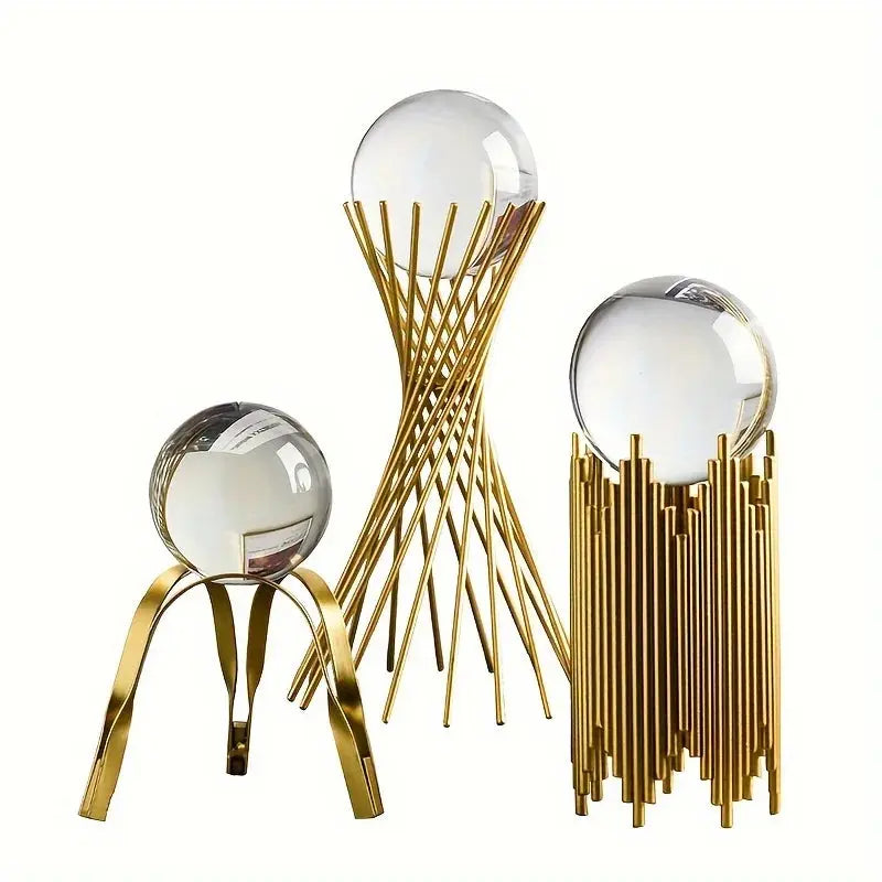 Nordic minimalist Metal Craft abstract art living room office desktop Creative home decoration LAVIVA