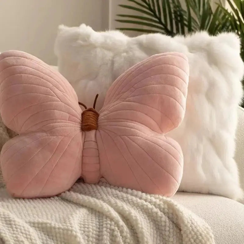 Ins Wind Girl Heart Butterfly Pillow Pillow Soft Pink Butterfly Hug LAVIVA