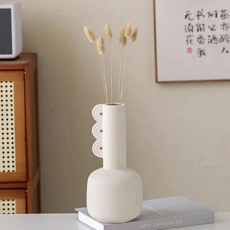 Ceramic Vase Light Luxury Retro Hydroponic Vase Crafts Ornaments LAVIVA