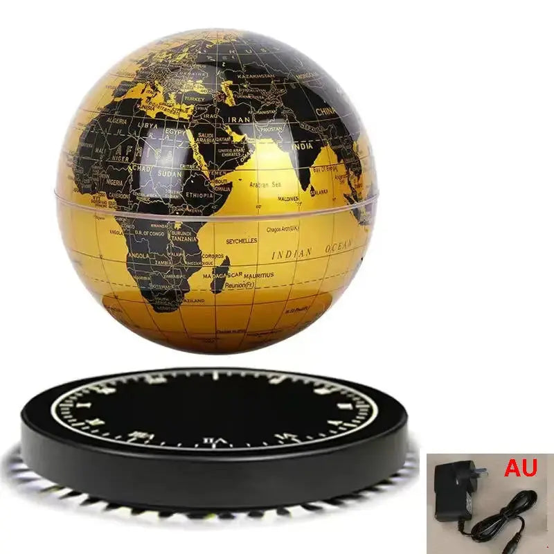 Levitating Lamp Magnetic Levitation Globe LED Earth Floating Rotating Globe Bedside Novelty Christmas Gifts Galactic starry sky LAVIVA