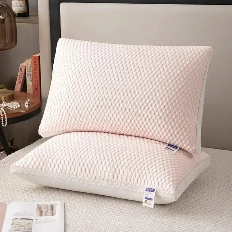 new summer feather silk pillow breathable mesh edge three-dimensional pillow core LAVIVA