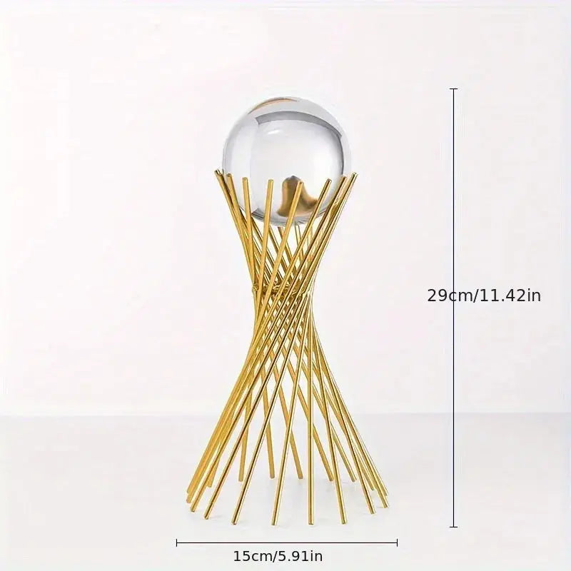 Nordic minimalist Metal Craft abstract art living room office desktop Creative home decoration LAVIVA