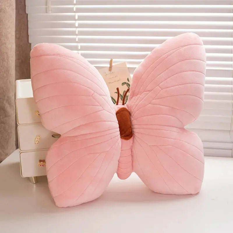 Ins Wind Girl Heart Butterfly Pillow Pillow Soft Pink Butterfly Hug LAVIVA