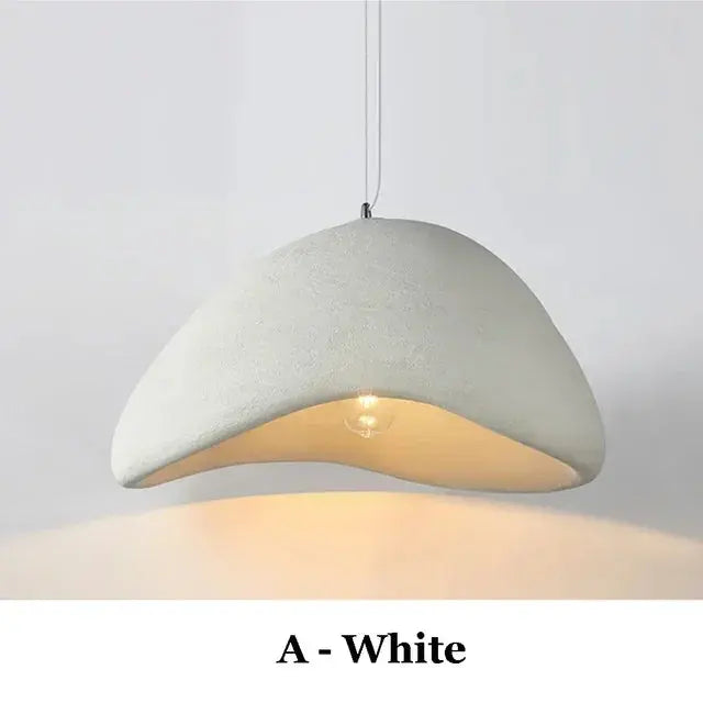 Nordic Wabi Sabi Pendant Light Modern LED Ceiling Chandelier for Living Room Bedroom Dining Room Designer E27 Decor Hanging Lamp LAVIVA