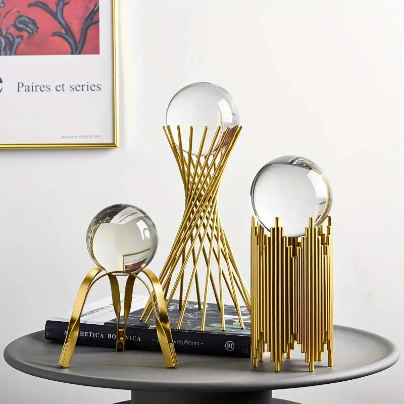 Nordic minimalist Metal Craft abstract art living room office desktop Creative home decoration LAVIVA