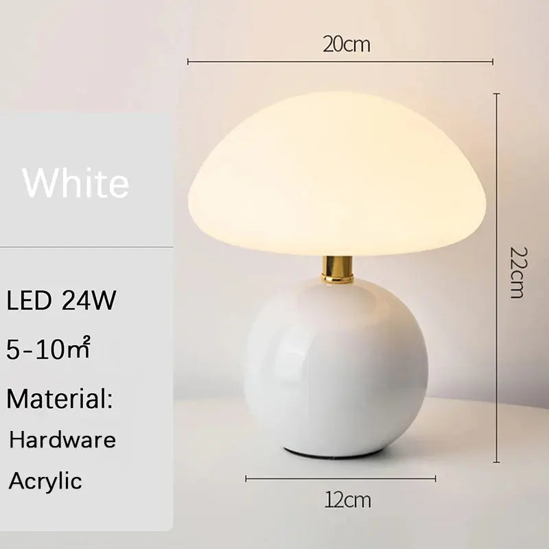 A pink/orange/red/white/beige USB socket decorative table lamp for room light decorative lamp, night light, desk light. LAVIVA