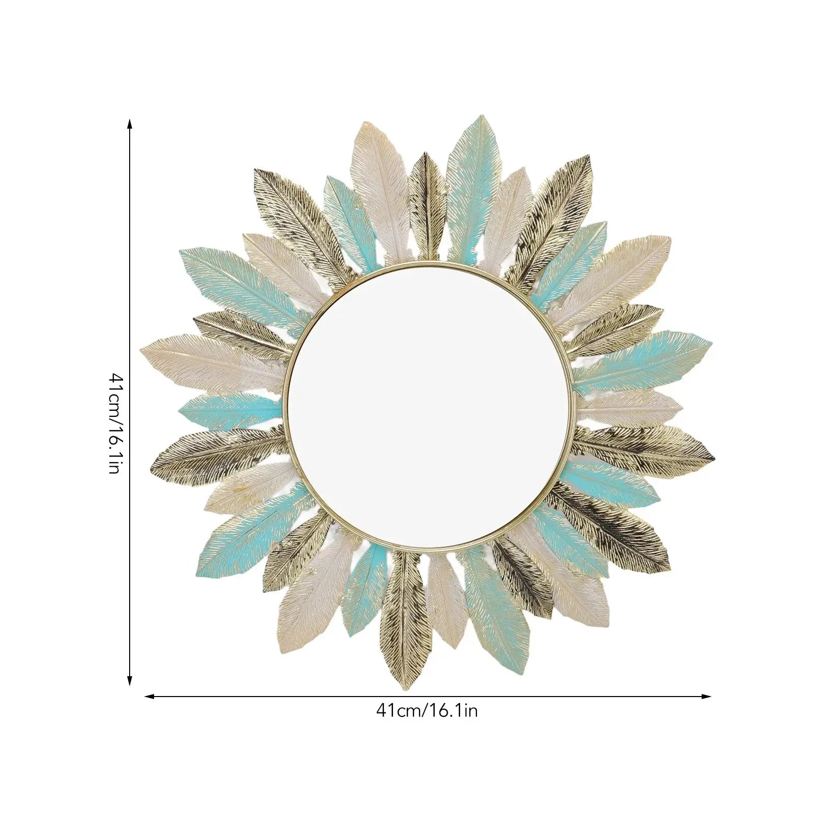 Metal Wall Decor Modern Minimalist Hanging Feather Wall Art Sculpture for Bedroom Living Room Study Office LAVIVA