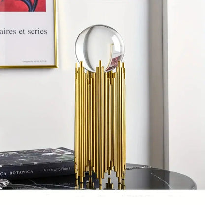 Nordic minimalist Metal Craft abstract art  living room office desktop Creative home decoration LAVIVA