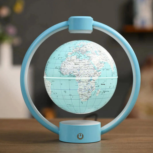 Magnetic Levitation Earth Globe 6 Inch Middle School Birthday Gift for Boys And Girls Black Technology Educational Toy LAVIVA