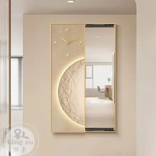 Large Interior Rectangle Mirrors Designer Living Room Full Body Aesthetic Mirrors Gold Nordic Specchio Da Parete Home Decoration