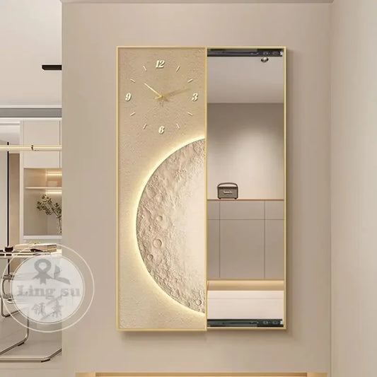 Large Interior Rectangle Mirrors Designer Living Room Full Body Aesthetic Mirrors Gold Nordic Specchio Da Parete Home Decoration
