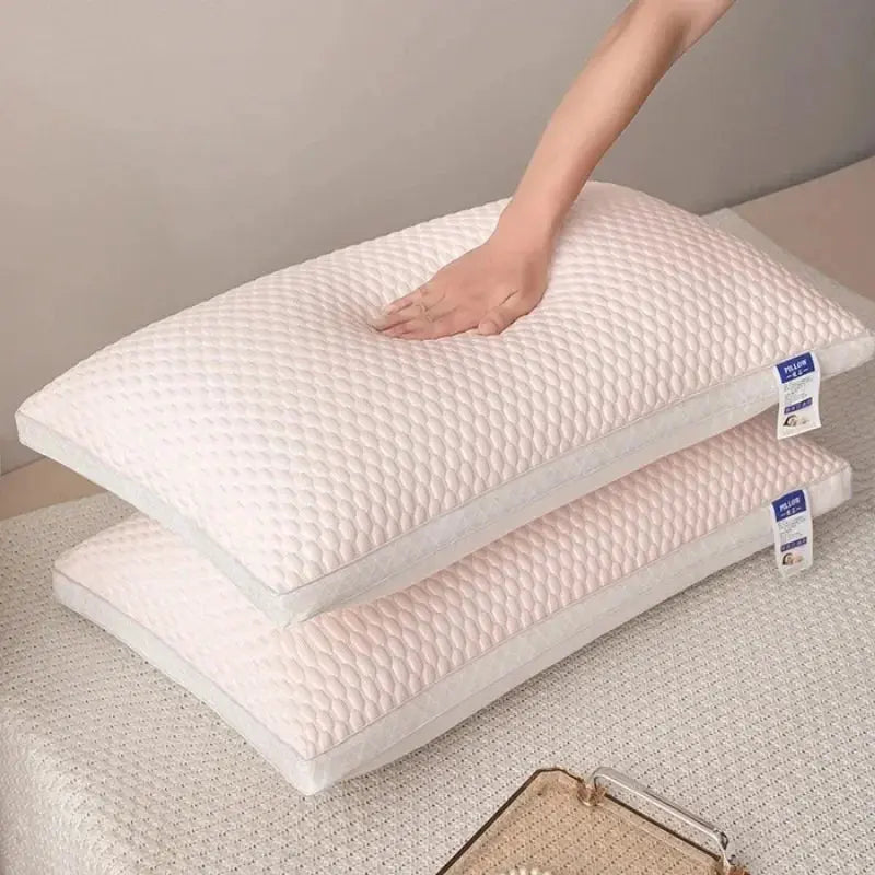new summer feather silk pillow breathable mesh edge three-dimensional pillow core LAVIVA
