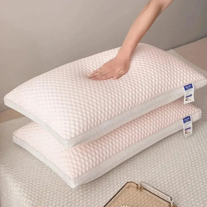 new summer feather silk pillow breathable mesh edge three-dimensional pillow core LAVIVA