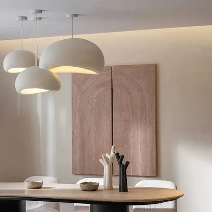 Nordic Wabi Sabi Pendant Light Modern LED Ceiling Chandelier for Living Room Bedroom Dining Room Designer E27 Decor Hanging Lamp LAVIVA