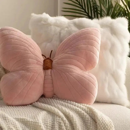 Ins Wind Girl Heart Butterfly Pillow Pillow Soft Pink Butterfly Hug LAVIVA