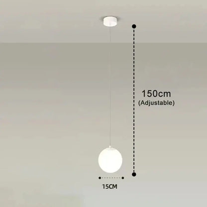 Modern Glass LED Pendant Lights Nordic Living Room Bedroom Fixtures Indoor Lighting Restaurant Bar Home Decor Hanging Lamp 220V LAVIVA