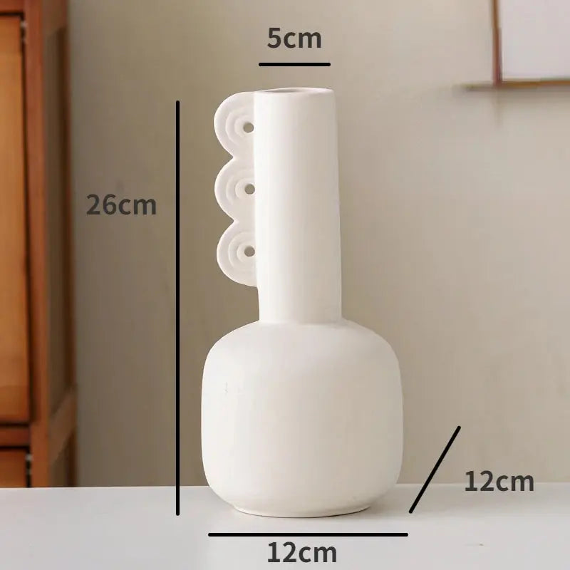 Ceramic Vase Light Luxury Retro  Hydroponic Vase  Crafts Ornaments LAVIVA