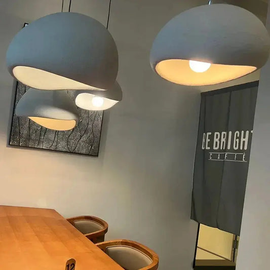 Nordic Wabi Sabi Pendant Light Modern LED Ceiling Chandelier for Living Room Bedroom Dining Room Designer E27 Decor Hanging Lamp LAVIVA