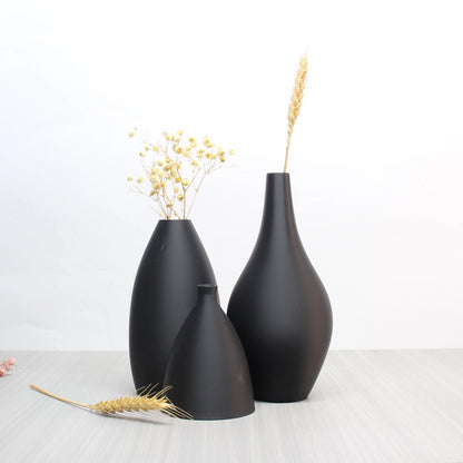 3 Piece Set of Matte Vases (3D Printed Vases) Home Decécor, Modern & Minimalist Vases, Bohemian Vases, Farmhouse Living Room, Di