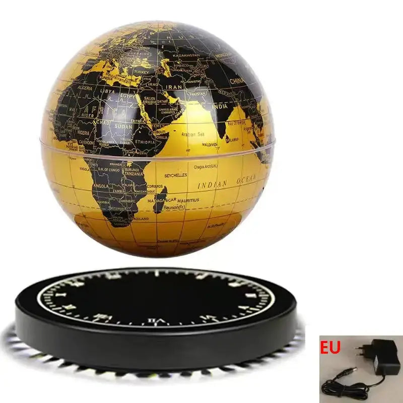 Levitating Lamp Magnetic Levitation Globe LED Earth Floating Rotating Globe Bedside Novelty Christmas Gifts  Galactic starry sky LAVIVA
