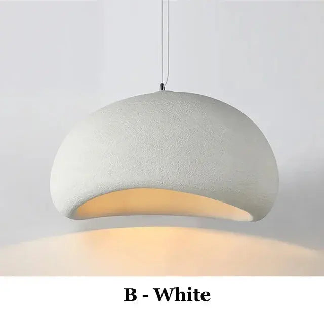 Nordic Wabi Sabi Pendant Light Modern LED Ceiling Chandelier for Living Room Bedroom Dining Room Designer E27 Decor Hanging Lamp LAVIVA