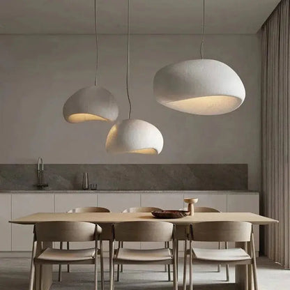 Nordic Wabi Sabi Pendant Light Modern LED Ceiling Chandelier for Living Room Bedroom Dining Room Designer E27 Decor Hanging Lamp LAVIVA