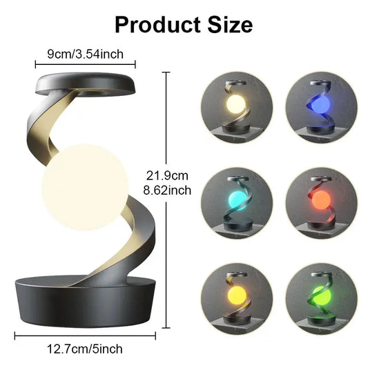 Charging LED Night Lamp with Motion Sensor Floating Bedside Rechargeable Table Lamp Lighting Modern party decorations lamps LAVIVA