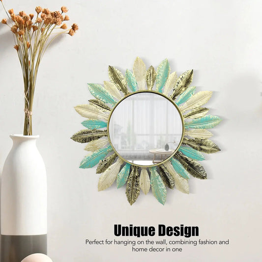 Metal Wall Decor Modern Minimalist Hanging Feather Wall Art Sculpture for Bedroom Living Room Study Office LAVIVA