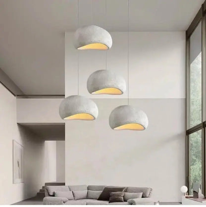 Nordic Wabi Sabi Pendant Light Modern LED Ceiling Chandelier for Living Room Bedroom Dining Room Designer E27 Decor Hanging Lamp LAVIVA