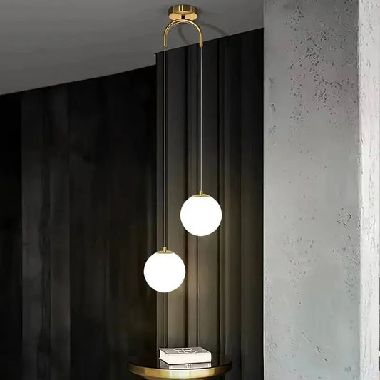Modern Glass LED Pendant Lights Nordic Living Room Bedroom Fixtures Indoor Lighting Restaurant Bar Home Decor Hanging Lamp 220V LAVIVA