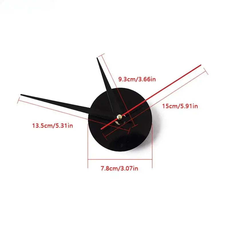 Creative Frameless DIY Wall Clock Wall Decoration Home Silent Clock Living Room Office Wall Decoration Art Bedroom Decor Modern LAVIVA