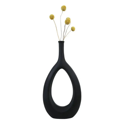Ceramic Hollow Vase Nordic Flower Office Desktop Decor finds LAVIVA