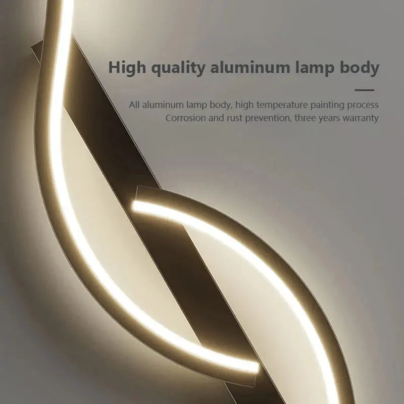 Modern LED Wall Lamp Minimalist Led Light Bedroom Bedside Long Strip Wall Sconces Living Room Sofa Home Indoor Lighting Fixture LAVIVA