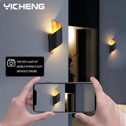 Spiral Design LED Wall Lamp 10W Indoor Wall Lights Waterproof Outdoor Modern Nordic Sconce Lamp Interior Wall Light Home Decor LAVIVA